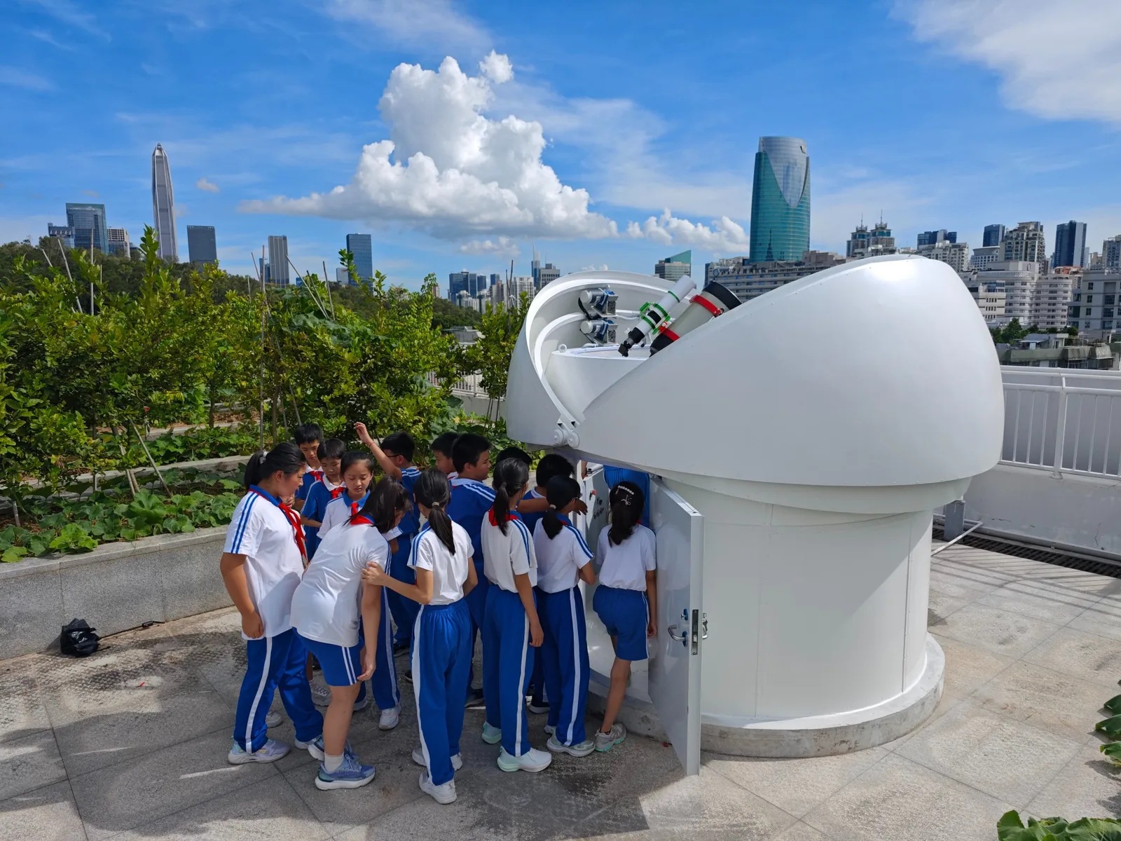 新莲小学天文台项目